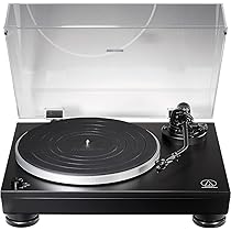 Audio-Technica AT-LP5x Giradischi a Trazione Diretta Completamente Manuale