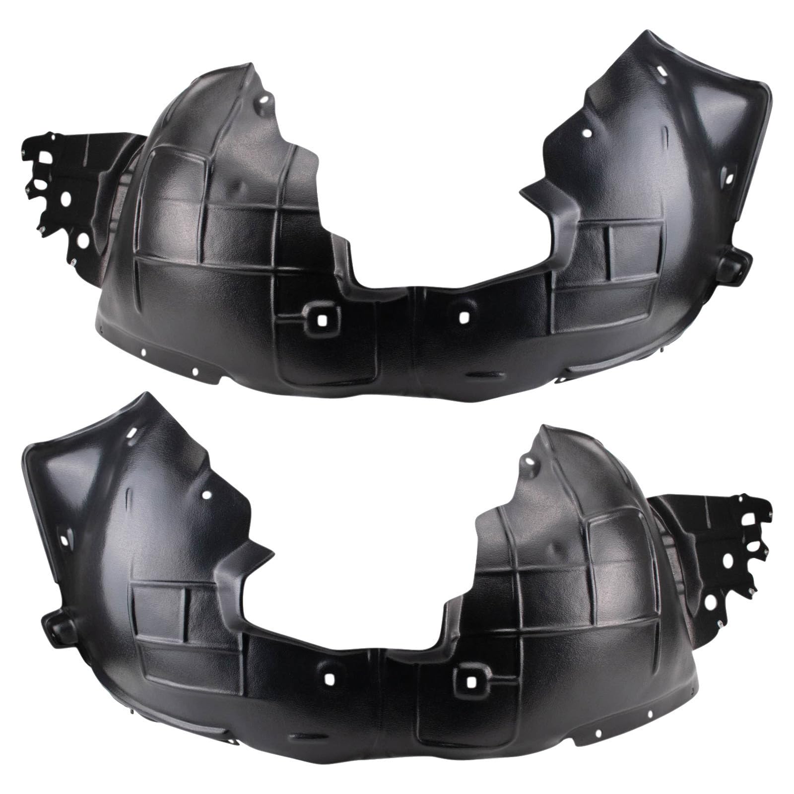 TRQ Front Inner Fender Liner Set | For 2014-2016 Buick LaCrosse GM1248256 GM1249256