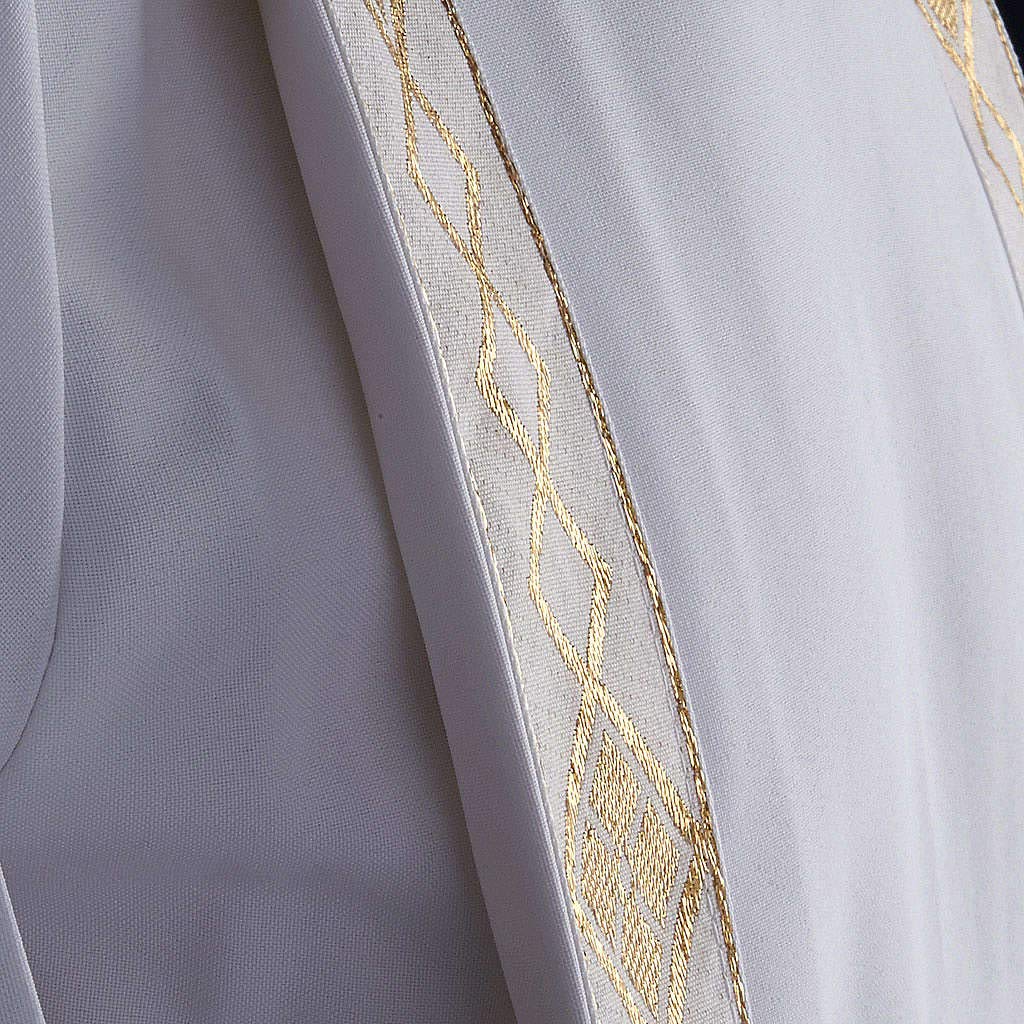 Holyart Abiti Prima Comunione: Abito Prima Comunione Unisex Bordo Oro