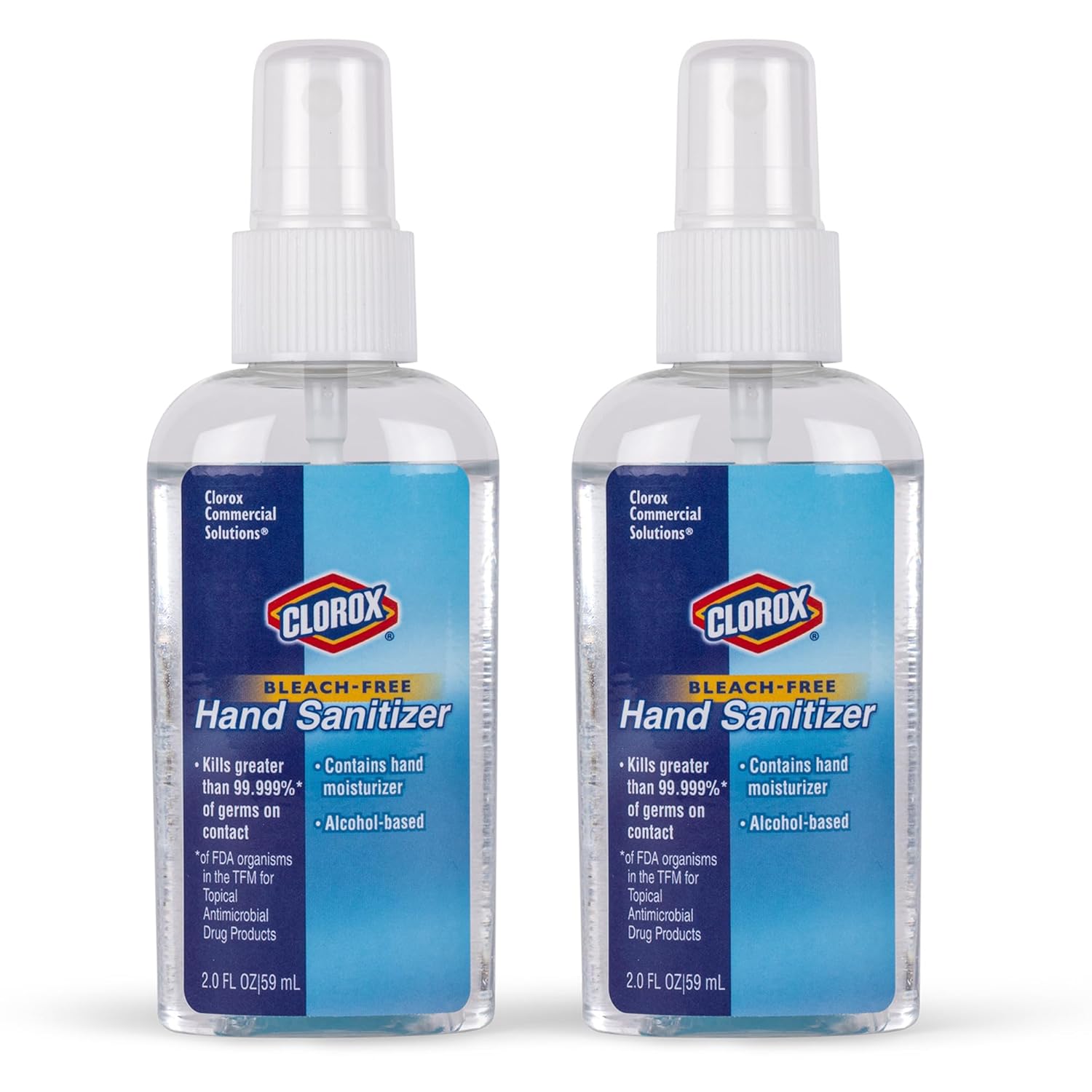 Clorox Pro Commercial Solutions Hand Sanitizer Dispenser Refill Pouch, Bleach-Free - Alcohol-Based Clorox Liquid Hand Sanitizer Refill for Use with Push Button Dispenser - 33.8 Fl Oz