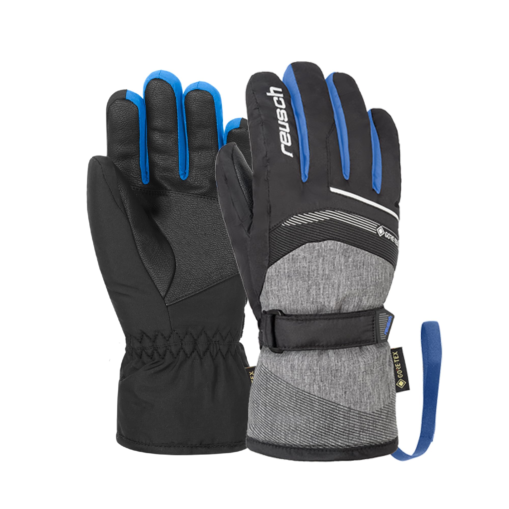 Reusch Bolt Gore-Tex Junior Warm, Waterproof, Windproof and Breathable Ski Gloves, Winter Gloves, Children, Kids, Teenagers, Girls and Boys