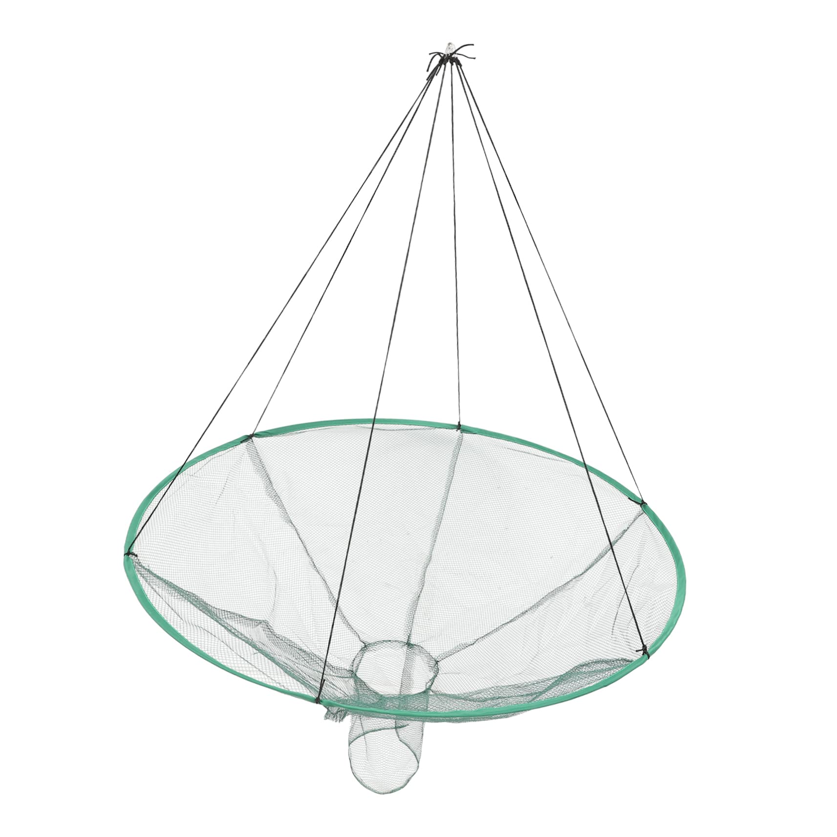 Piège à Filet de Pêche Pliable pour Crevettes, 1 Pièce, Polyester