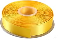 Vista 9 de ITIsparkle Cinta de satén de doble cara de 1 pulgada, rollo de 50 yardas para envolver regalos, libros de recortes, recuerdos de fiesta, trenzas