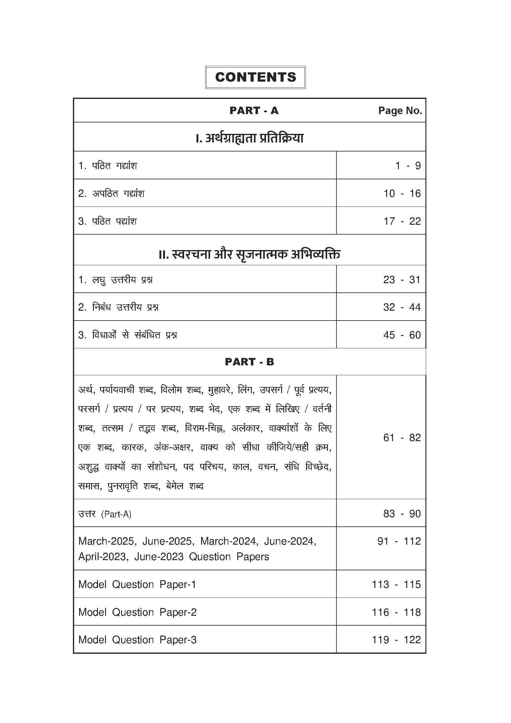 Class 10 LMR Second Language Hindi Sugandh-2 Edition 5 Latest & Updated 2026 I Telangana State Syllabus 3