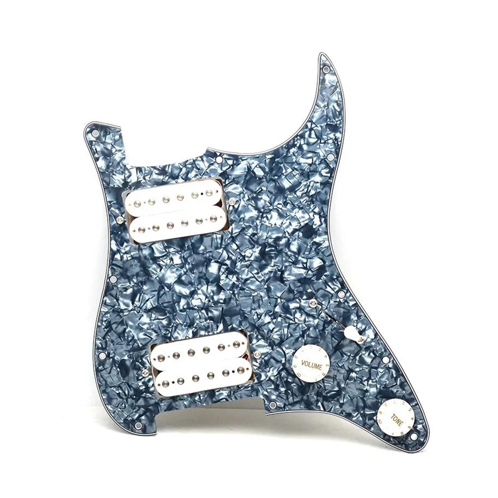Pickguard guitare électrique HH à 4 vis de fixation pour configuration double bobinage - 2