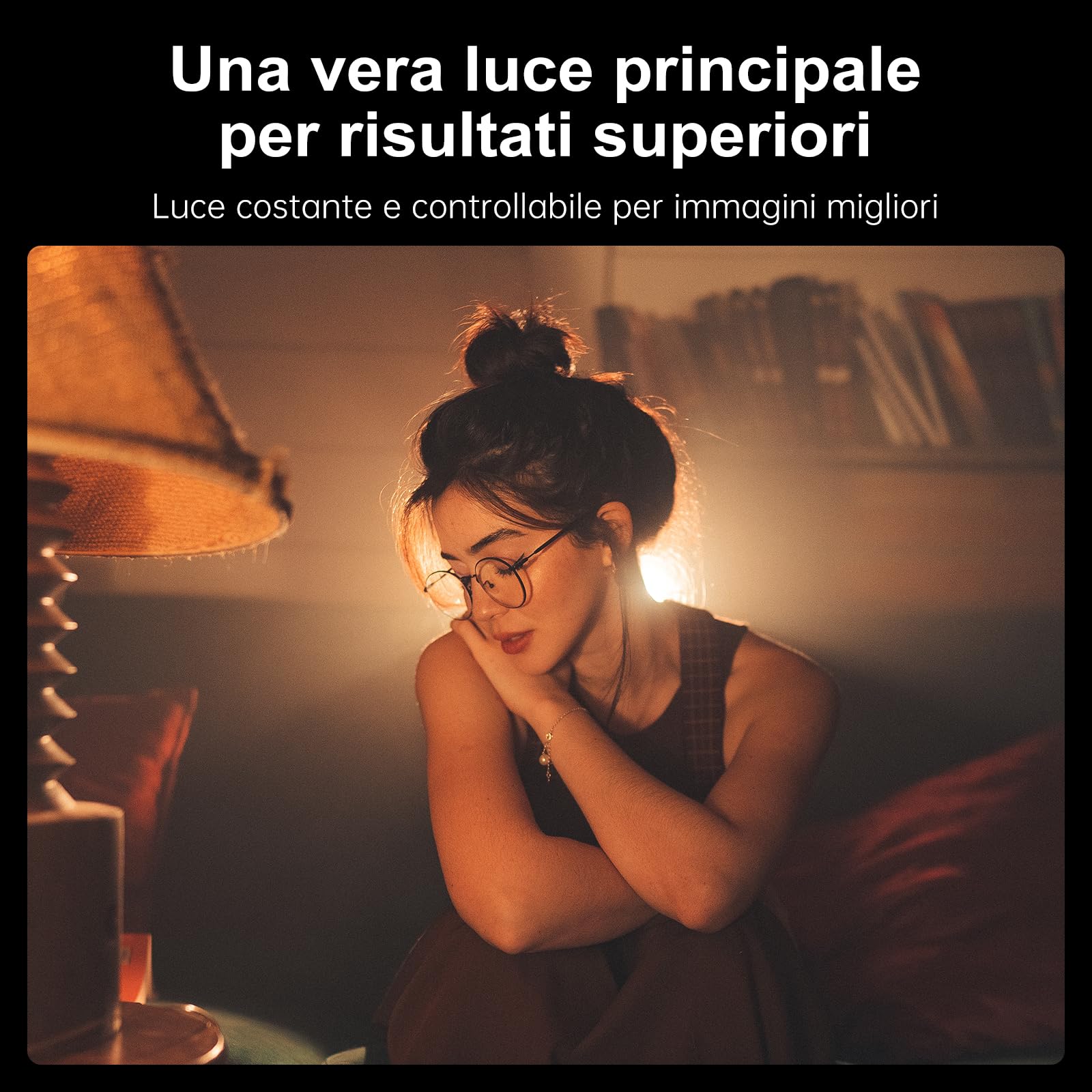 COLBOR 60W Luce Video LED con Batteria Integrata 59Wh, Lampada COB RGBW Portatile, 2700K-6500K Bi-Color, CRI 96+, Controllo App, Ricarica PD/DC, Illuminazione Professionale per Esterni e Studio