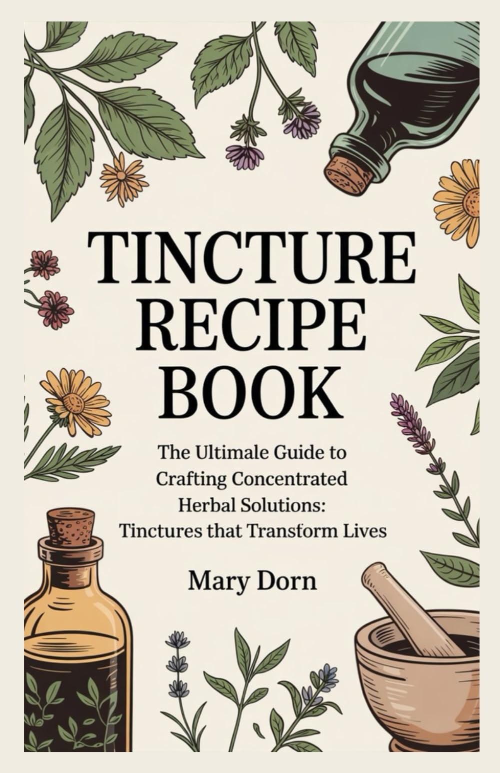 Tincture Recipe Book: The Ultimate Guide to Crafting Concentrated Herbal Solutions: Tinctures that Transform lives