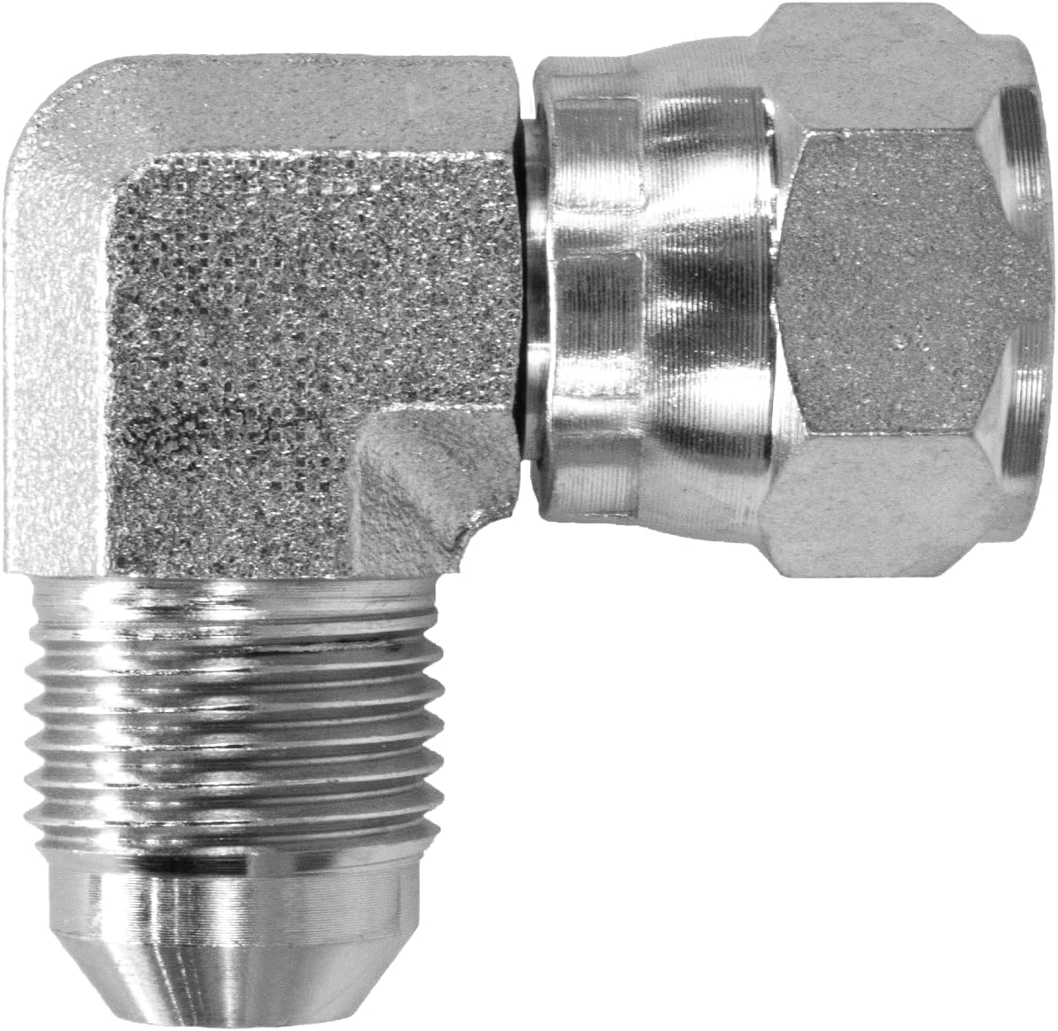 65000812 HYDRAULIC FITTING 1/2" MJ X 3/4" FJ SWIVEL 90 DEGREE HQ