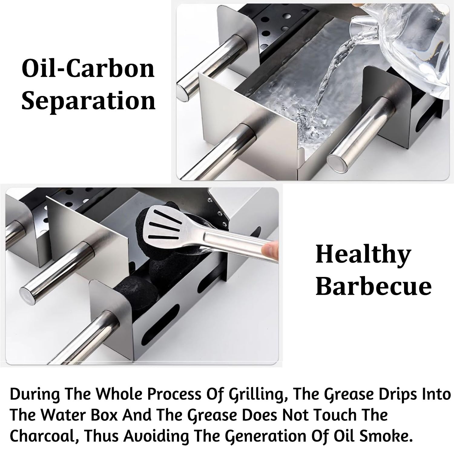 Przenośny grill Chal BBQ ze zdejmowaną tacką Chal Tray grill kempingowy do ogrodu Par Cact Design do gotowania na świeżym powietrzu