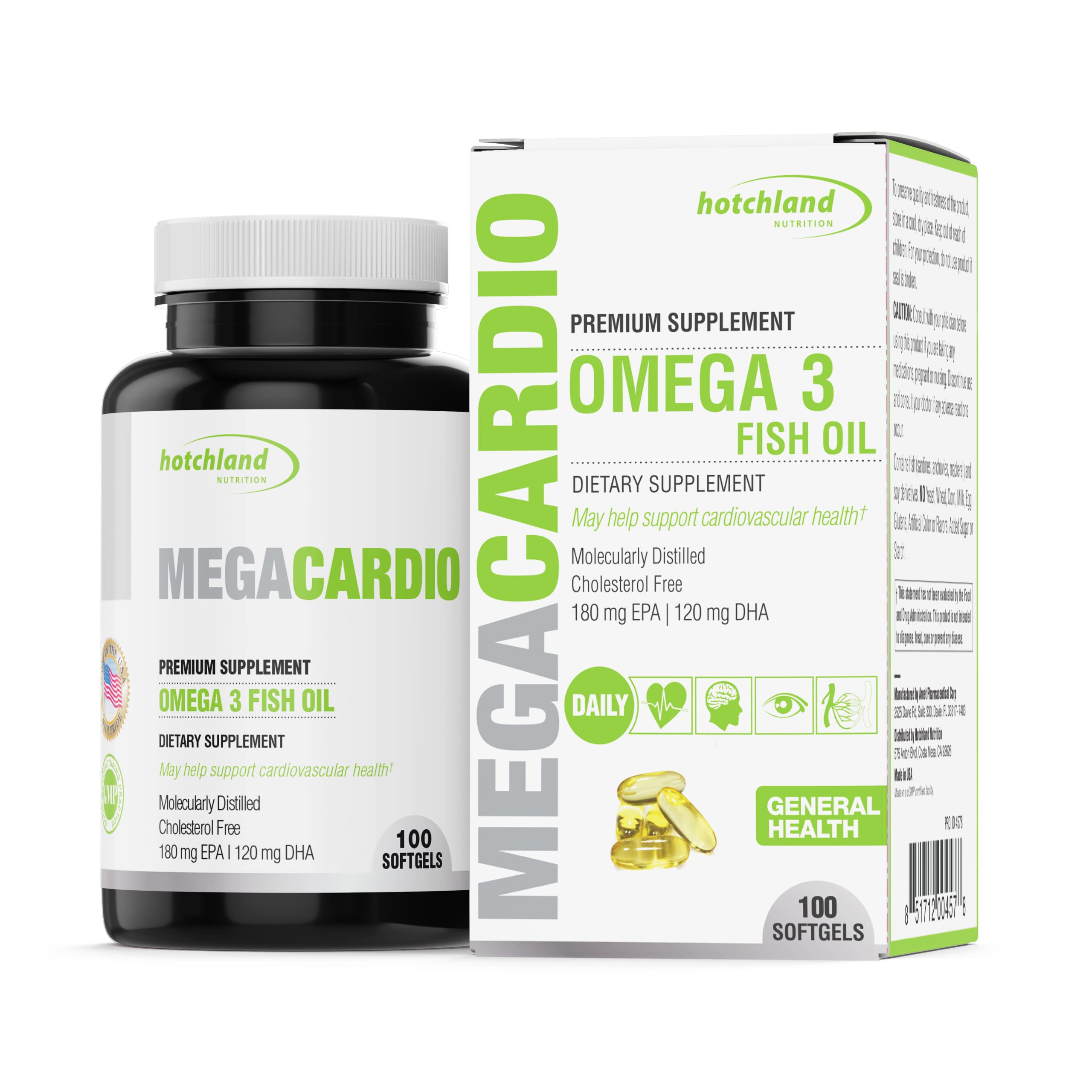 Nutrition MegaCardio Omega 3-100 Softgels