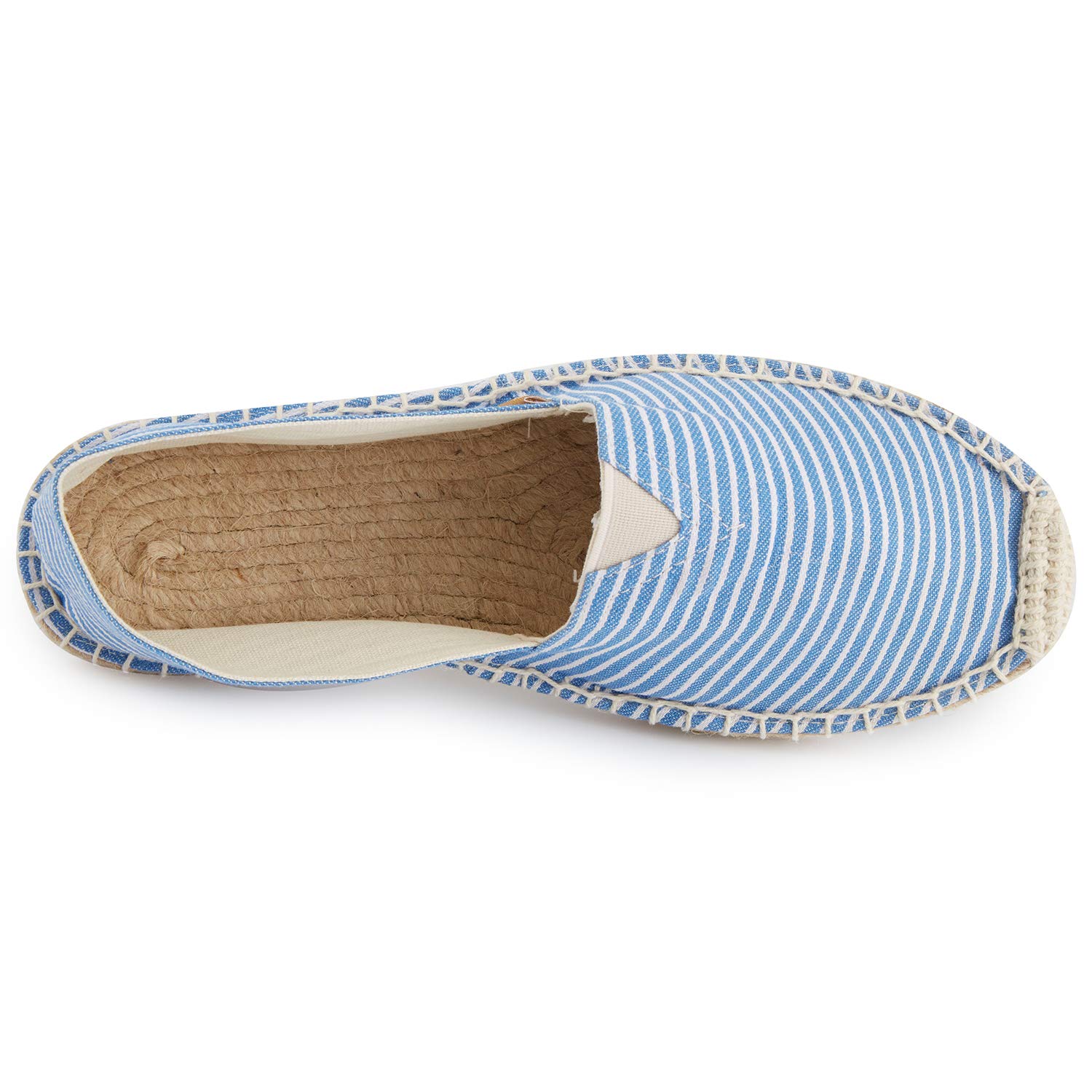 Hombre Raya Multicolor Plano Alpargatas