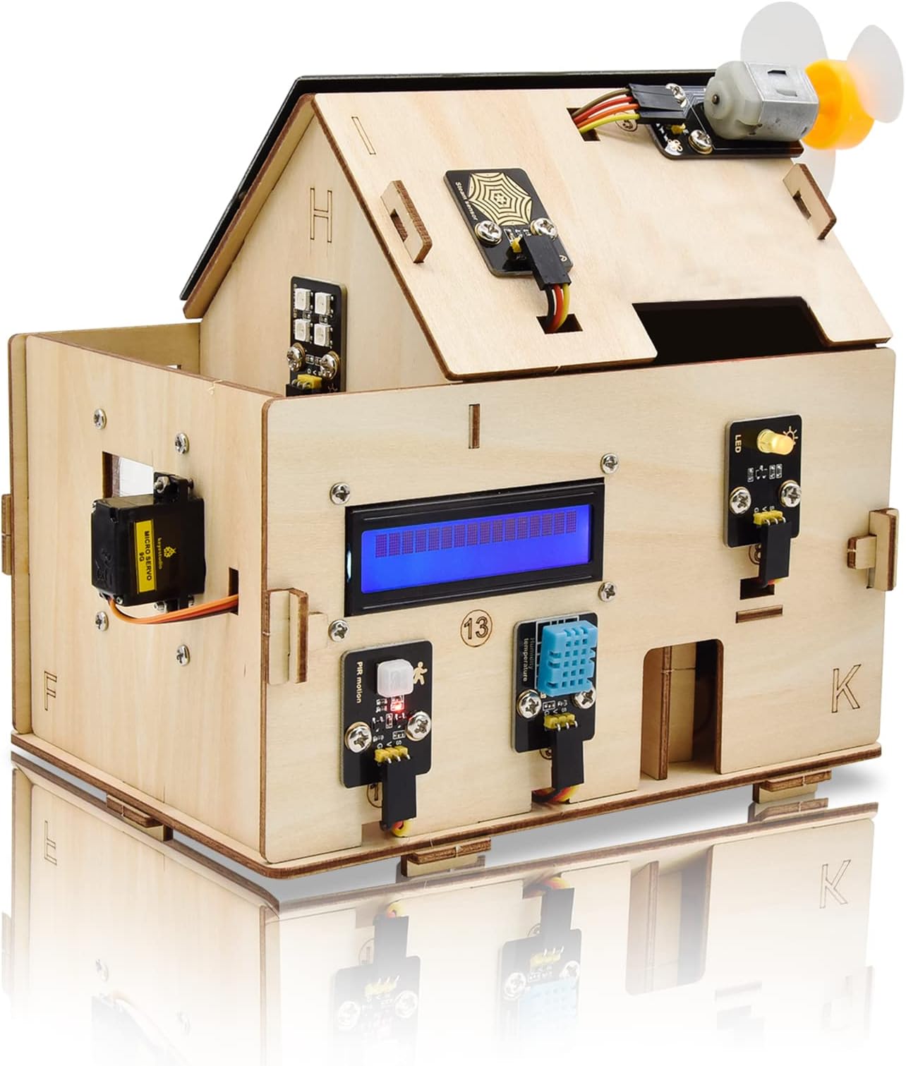 Smart Home Starter Kit for Microbit V2（Excluding Micro bit v2 Board）