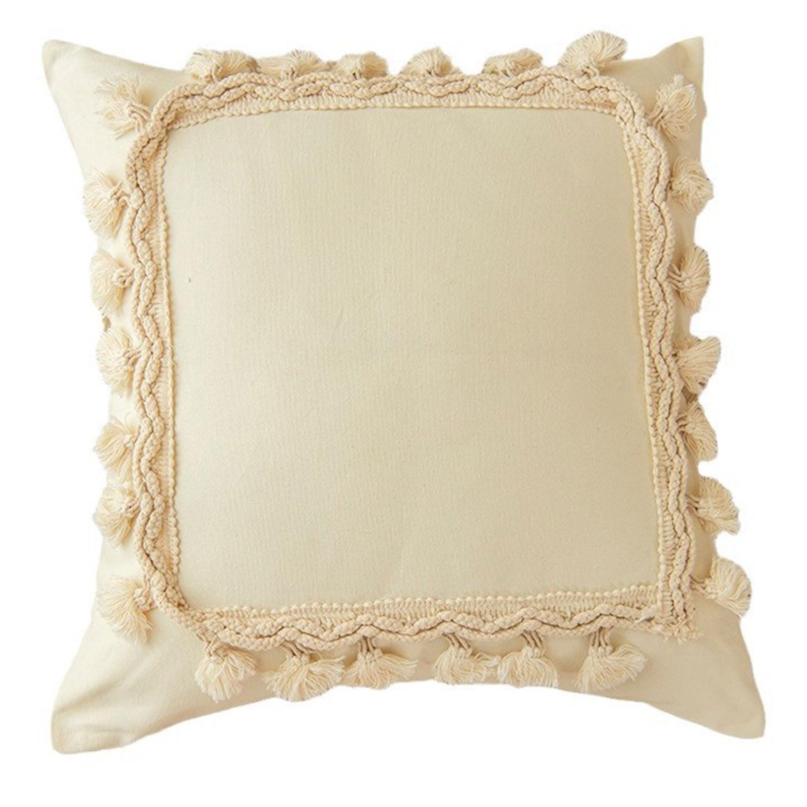 AXCTYSFP 1 Pack, 18x18in, Pillow Cover, Square Decorative Cushion Cover,