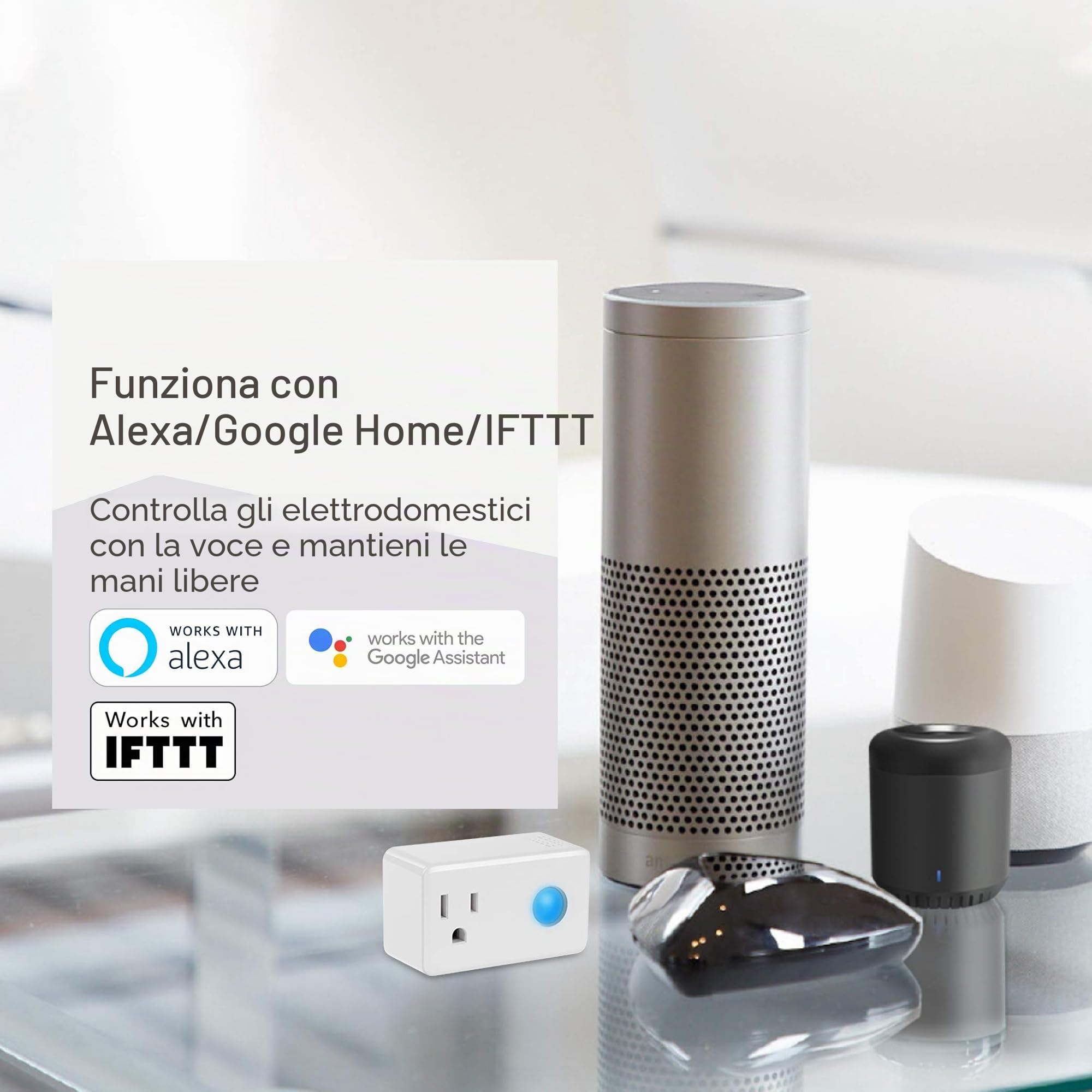 Broadlink Smart Home Hub, RM Mini3 Telecomando universale WiFi intelligente IR (a infrarossi), telecomando a infrarossi unico per tutti