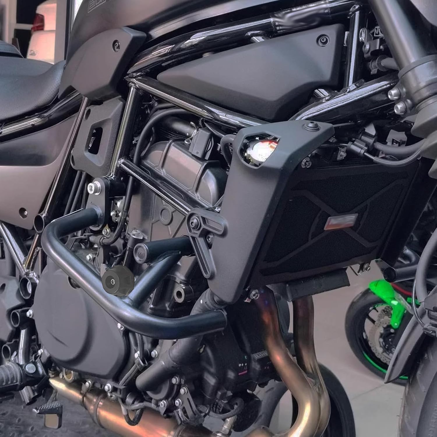 for Eliminator SE Eliminator SE 400 450 2024 Motorcycle Engine Road Anti-Collision bar with Ball Guard bar Anti-Fall bar Bumper Tubular Engine Guard Eliminator SE E500 2024-2025