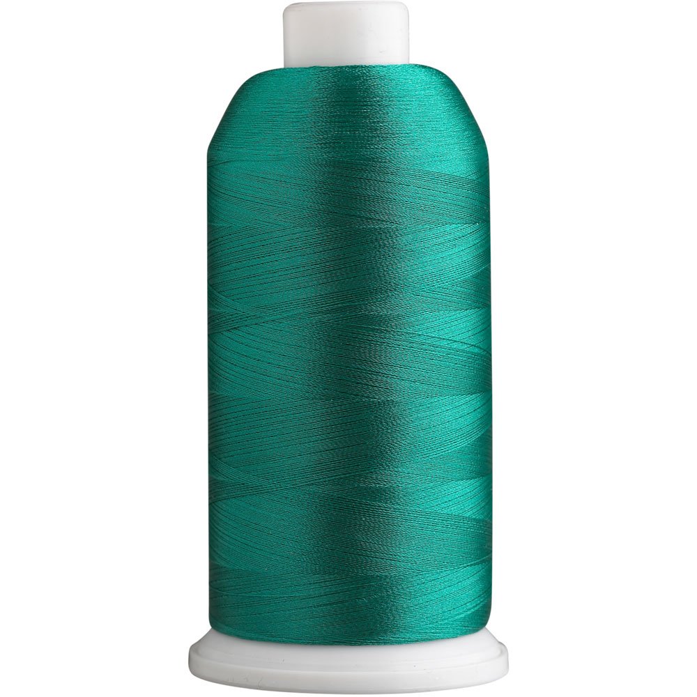 Superpunch SuperB Embroidery Thread 40wt, 5000 m Cone, Argyle Green 825