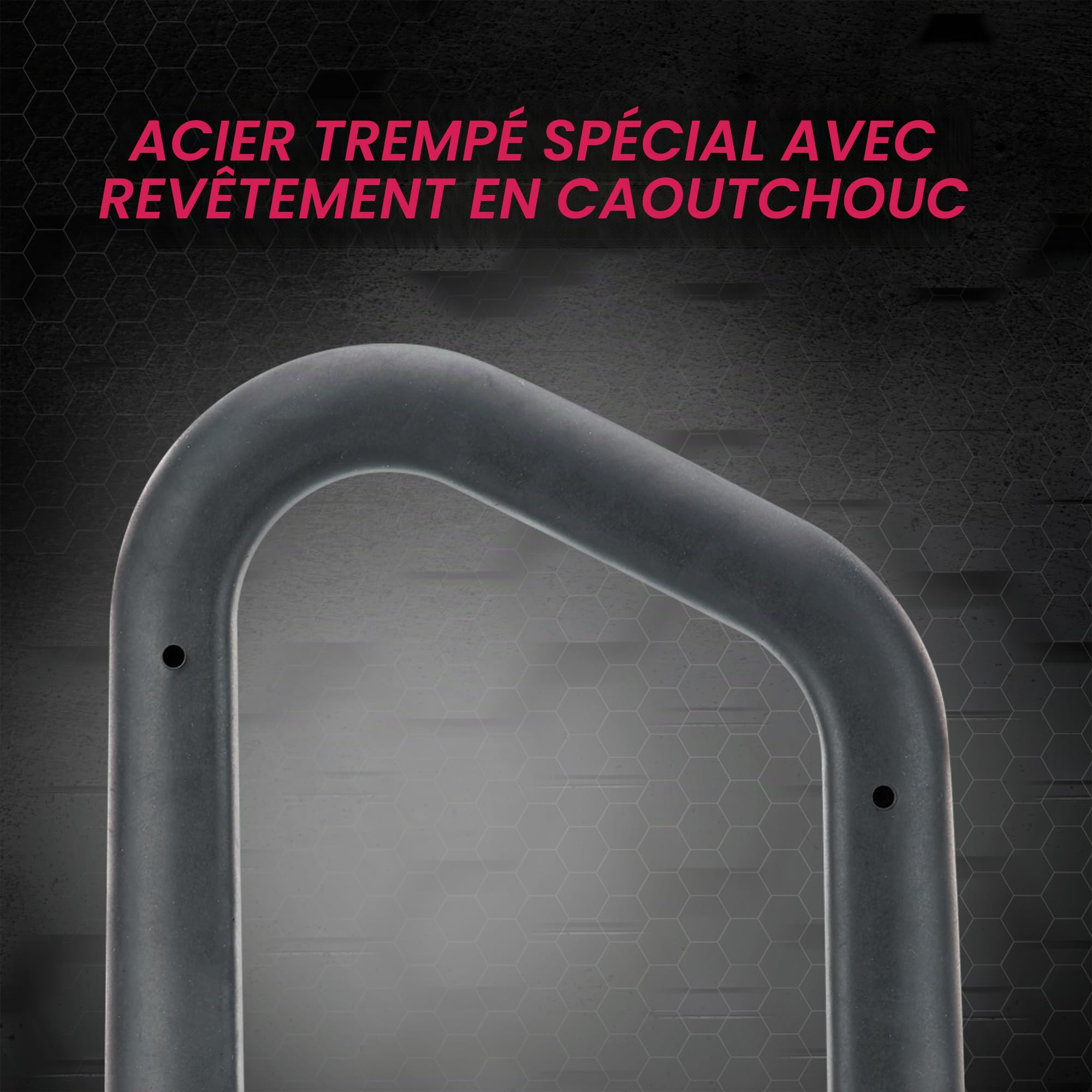 Prophete Antivol de vélo en U avec capteur d'empreintes digitales