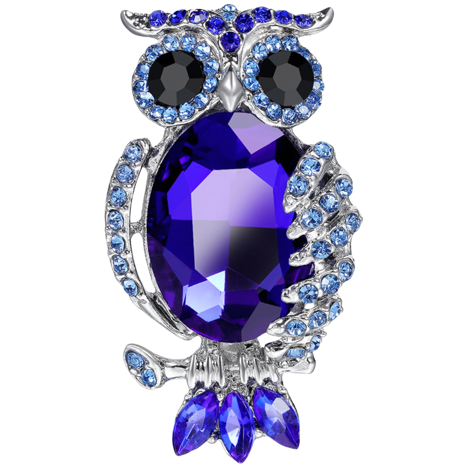 FAIRYGATE Anti Exposure Fixed Brooches Women Unisex Vintage Rhinestone Office Party Brooch Pins Lapel Pin Dress Suit Accessories Boutonniere — view 55