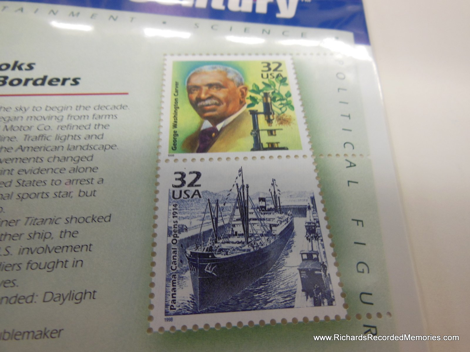 Amazon.com: USPS Celebrate The Century 1910s, Full Sheet of