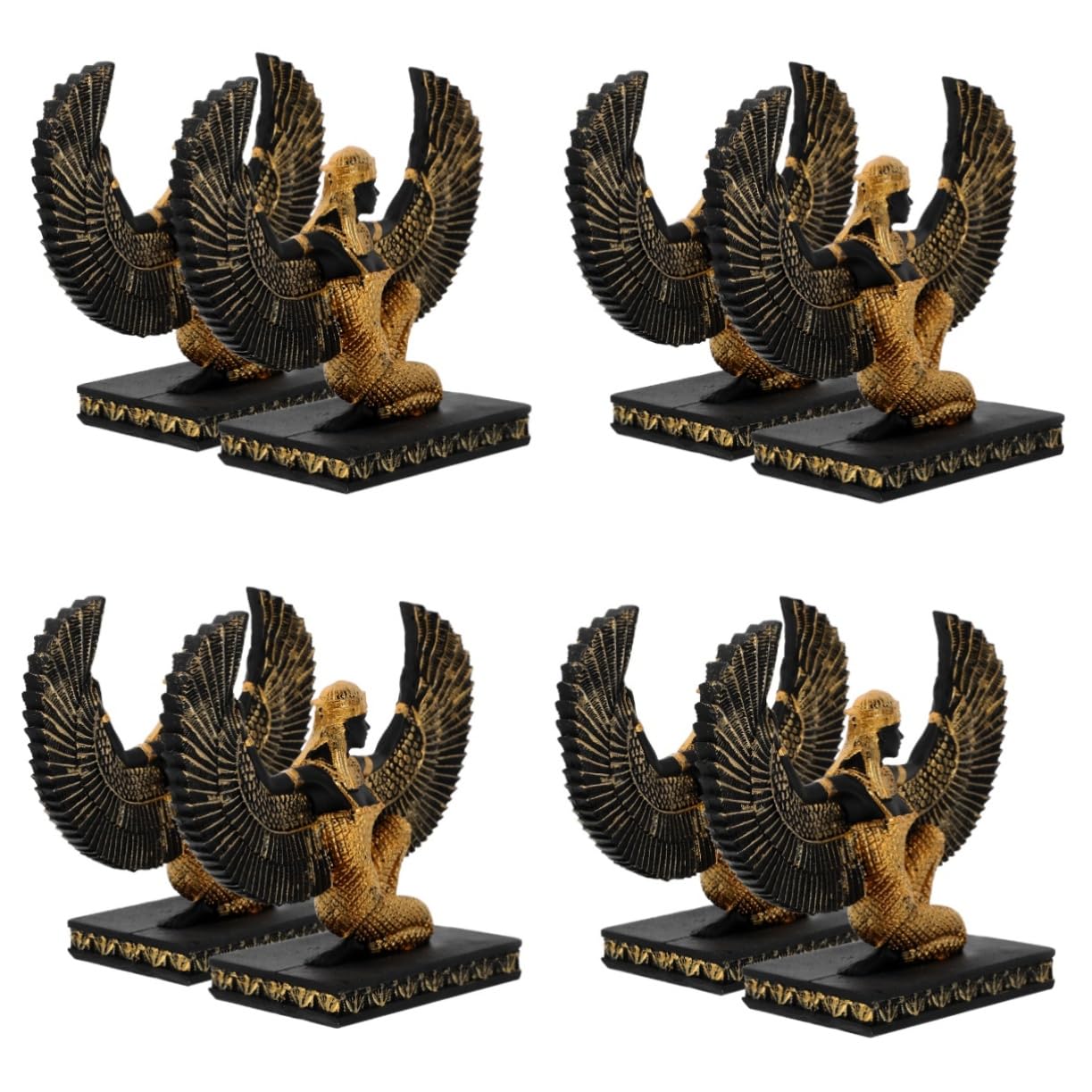Statue égyptienne PRETYZOOM en résine haute qualité avec finitions artisanales soignées