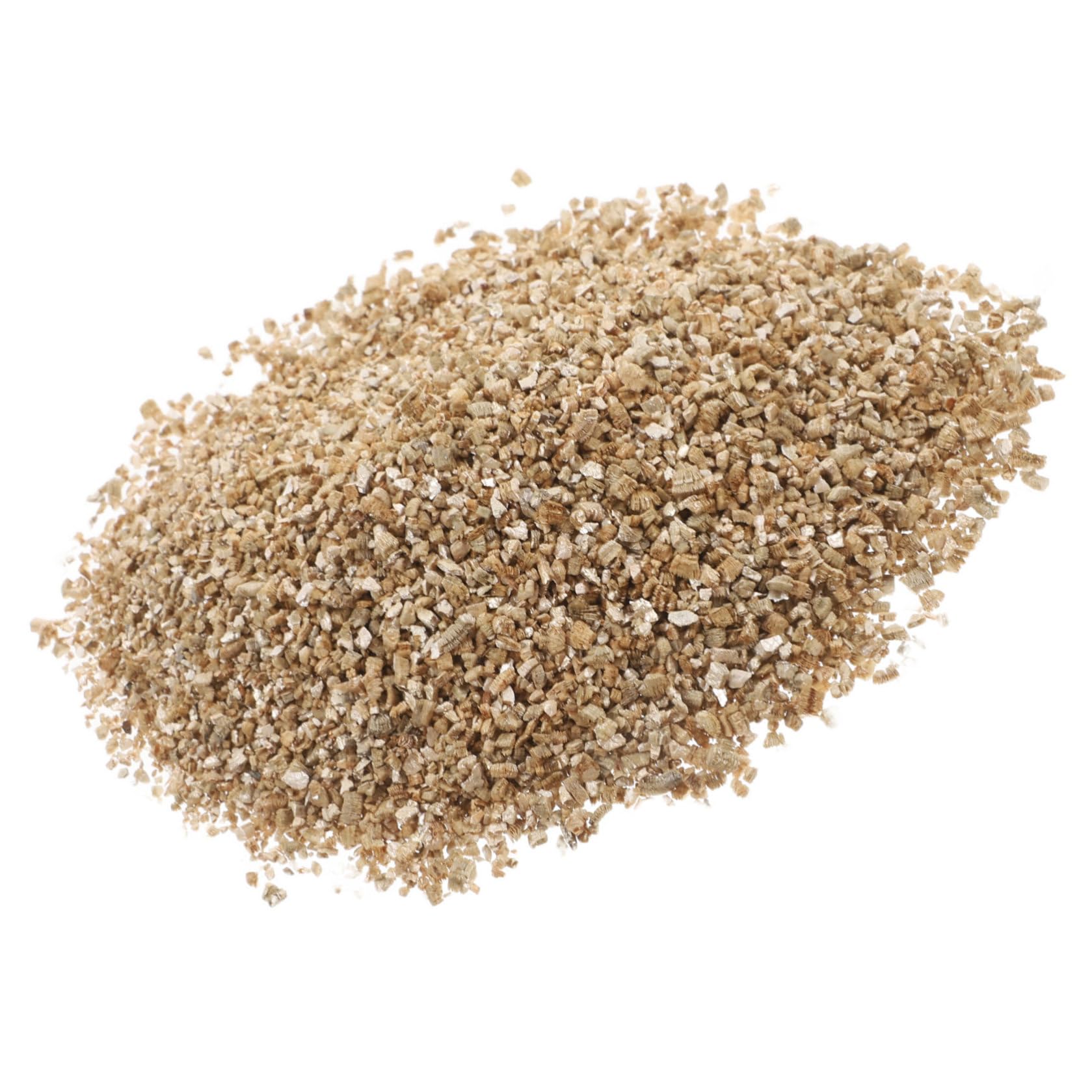 Granuli di Vermiculite per Riempimento Vasi with proprietà Drenanti e Aeranti e Coltivazione di Piante e Funghi per Giardinaggio Interno ed Esterno