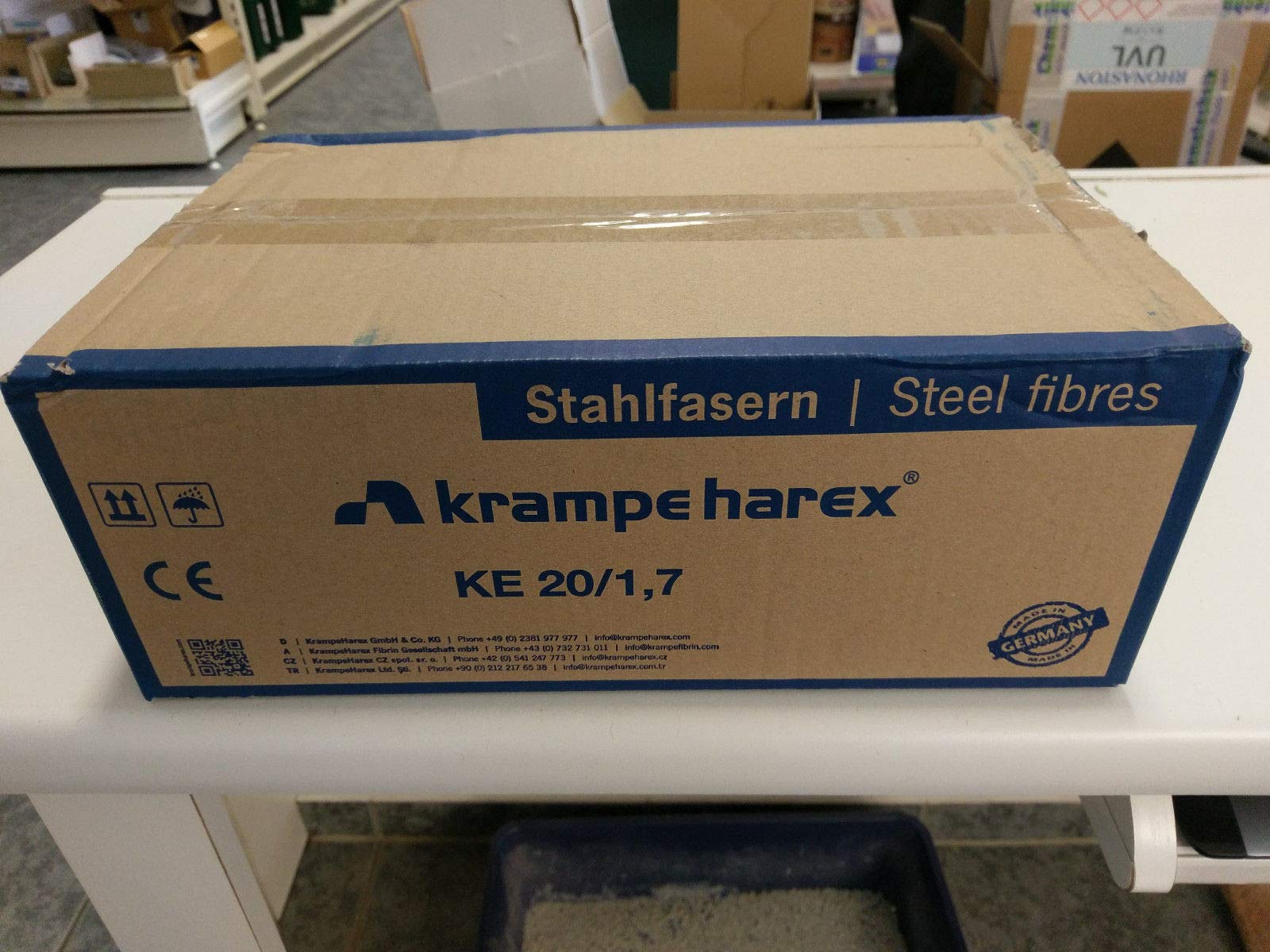 Stahldrahtfasern DW 20/1.0 N, 20kg