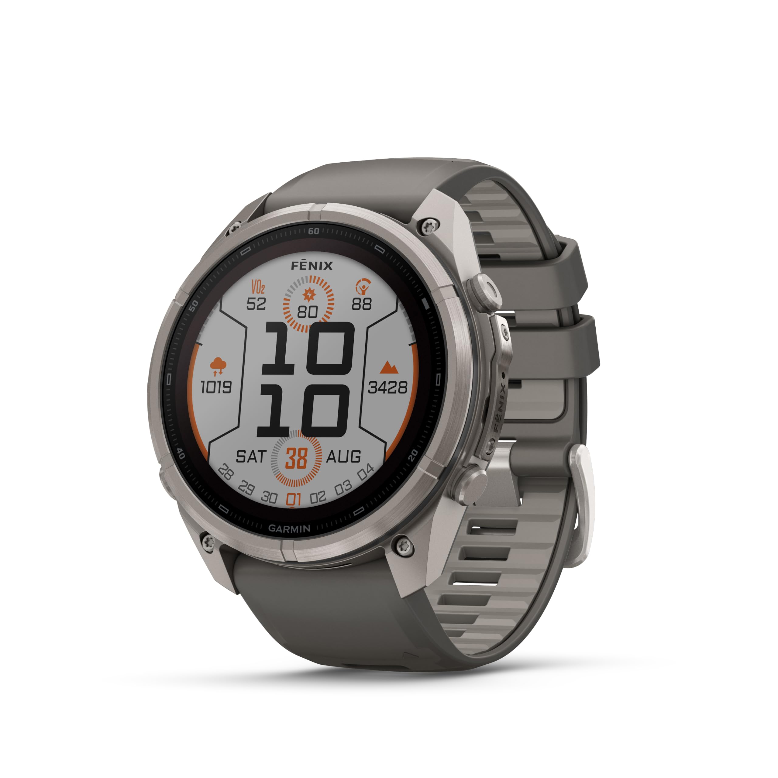 Garmin fēnix® 9 Pro Solar, Titane, 51 mm, Graphite/Noir