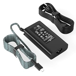 65W USB C oplader voor HP AI PC OmniBook 7 5 X Flip 16" 14" 17,3 inch Spectre EliteBook X360 Envy Chromebook ProBook Flip Ultra G1i Laptop Type C voeding - Amazon product rated Grade B