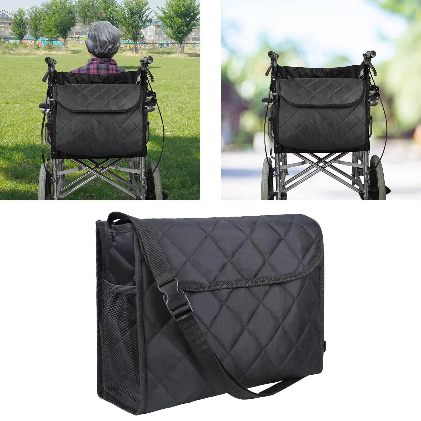 Borsa con Tasca Interna E Ampie Tasche Portaoggetti.