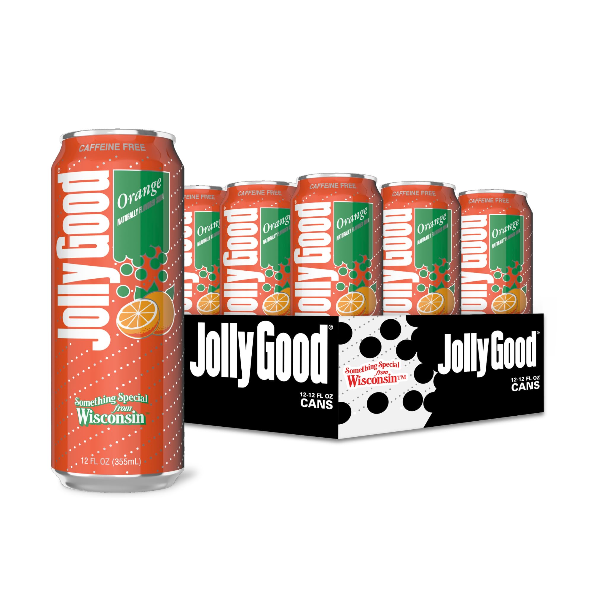 Amazon.com : Jolly Good Orange Craft Soda, Flavored Soda Pop Drink