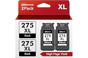 PG-275XL Black Ink Cartridge Compatible Replacement for Canon