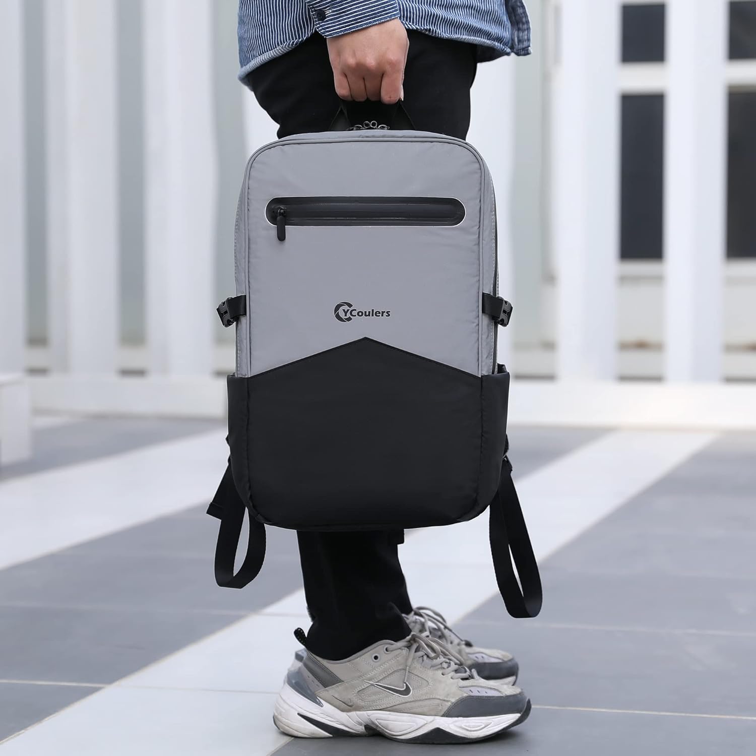 Reflect 360 safety Highly Reflective Water Resistant Backpack/Rucksack,20L with laptop compartment Great for Travel, Commuting,Sports,Cycling - Image 7