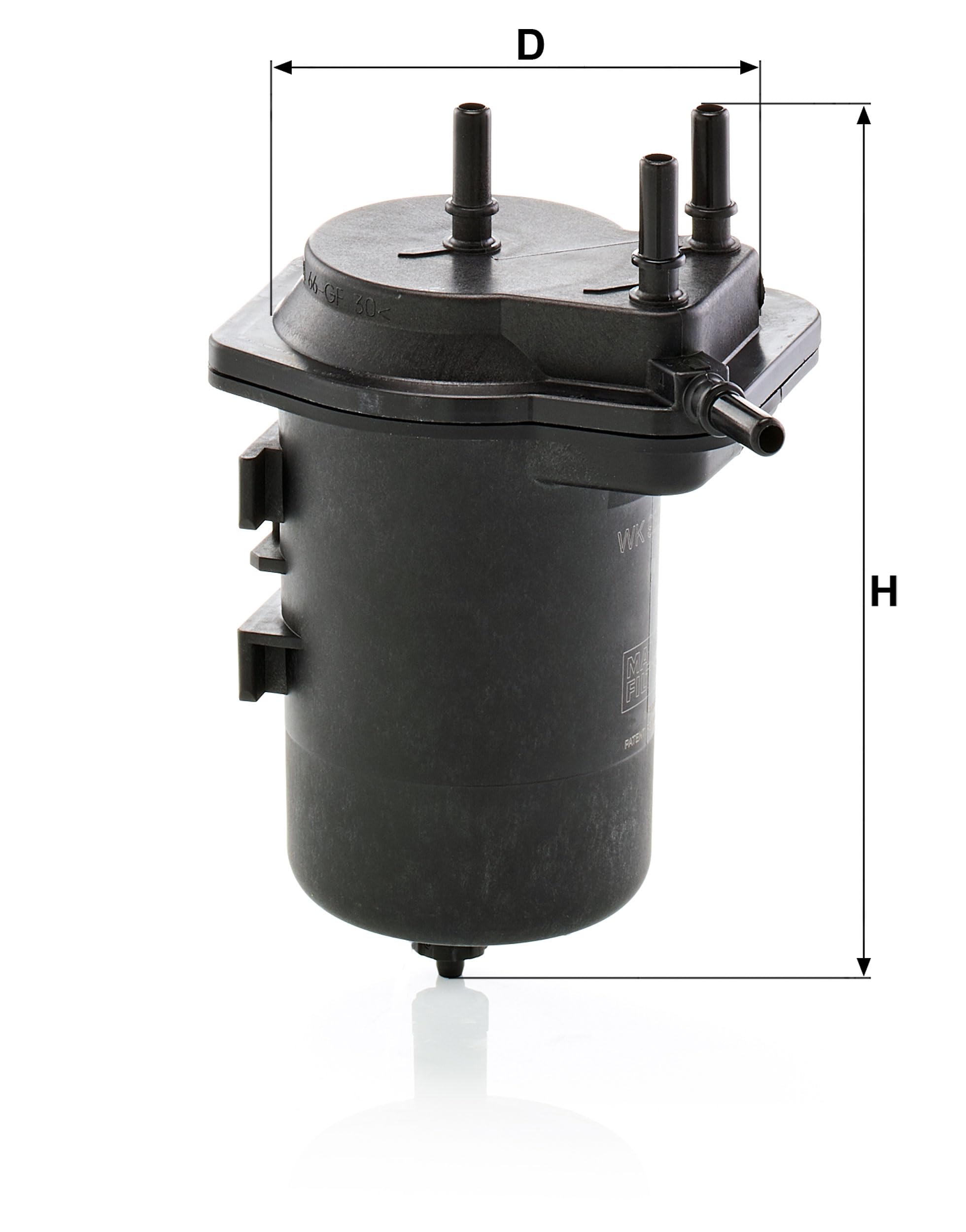 MANN-FILTER, WK 939/6 Filtre à carburant | Pour Voitures particulières, Protection système carburant, Protection injecteurs, Carburant propre, Qualité d’origine OE