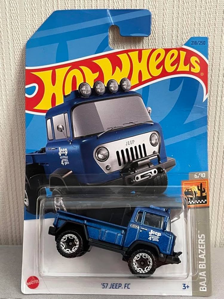 新品12個セット ホットウィール ベーシックカー '57 ジープ FC Amazon