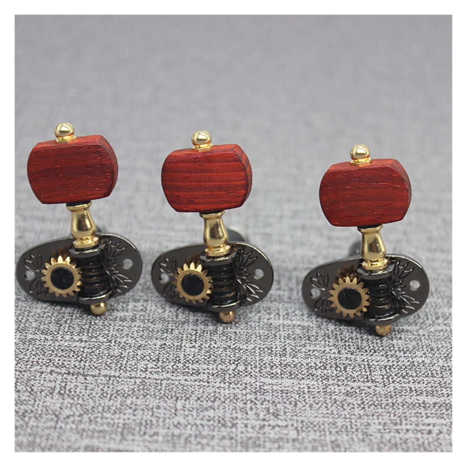 Stimmgeräte für Gitarren aus rotem Palisander, Stimmgeräte für klassische Gitarren, Stimmgeräte für Folk-Gitarren, Stimmknöpfe Gitarrenstimmer Gerät