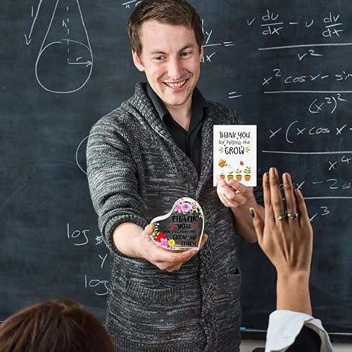 Miniatura 4 de FaCraft Regalos de agradecimiento a las maestras para mujeres, recuerdo de maestros y pisapapeles de estudiantes de fin de año, regalos para