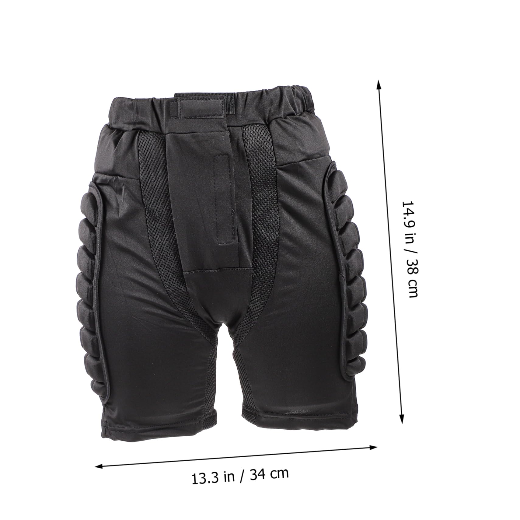 GRIRIW 1Pc Multi Function Hip Guard Trouser for Roller Skating Ice Skating Skiing Durable Sponge Padding for Enhanced Protection Comfortable Fit for Active Sports