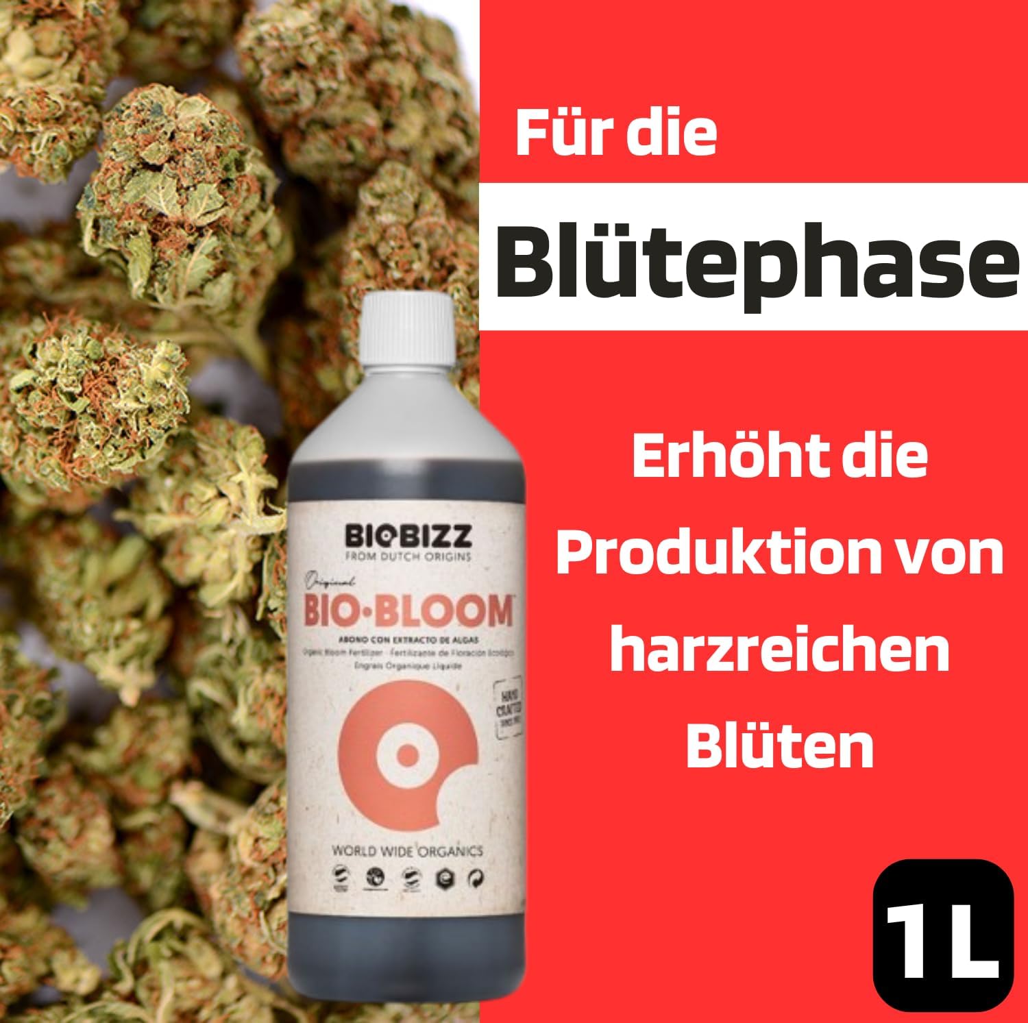 Biobizz Dünger Set + Root Juice | Pflanzendünger | Starterset | Biobizz Set | Grow Set Indoor | Naturdünger | Flüssiger