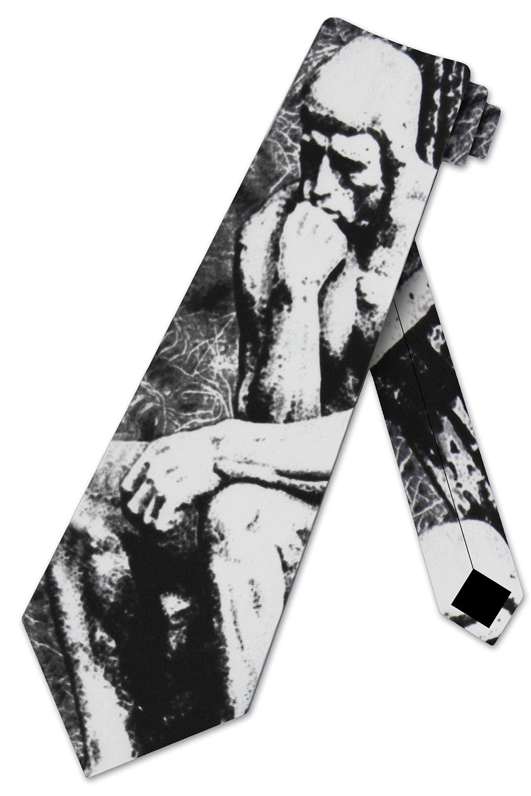 The Thinker Necktie Art Roden Neck Tie