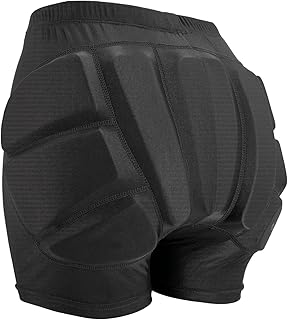 Kids Butt Pad Shorts, Child Hip Protection Pads,Tailbone Protective Padded Short Pants for Snowboarding Hockey Roller Skating