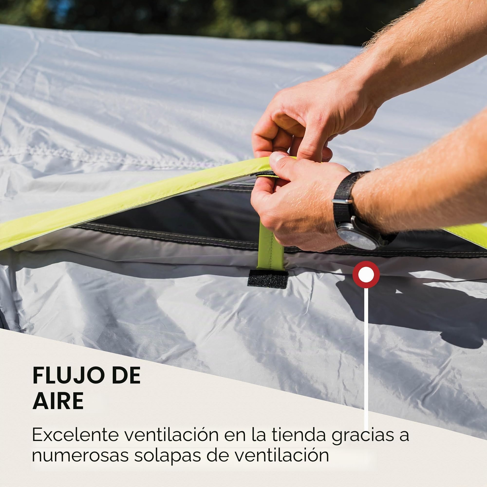 Coleman Tienda de campaña Darwin compacta, también Ideal para Acampar en el jardín, Tienda de campaña Ligera y Senderismo, Impermeable, con Suelo Cosido