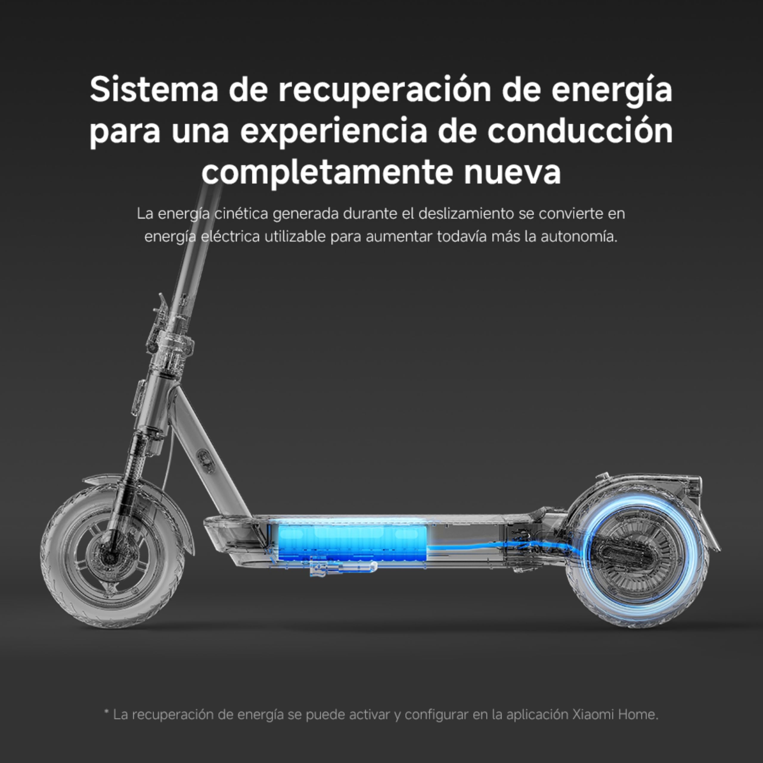 Xiaomi Scooter 5 Series ES, Patinete Electric, Potencia Maxima de 1000W-250W, Autonomía 20KM-60KM, Ruedas de 8,5"-10" Certificado por la DGT (Versión ES) — view 12