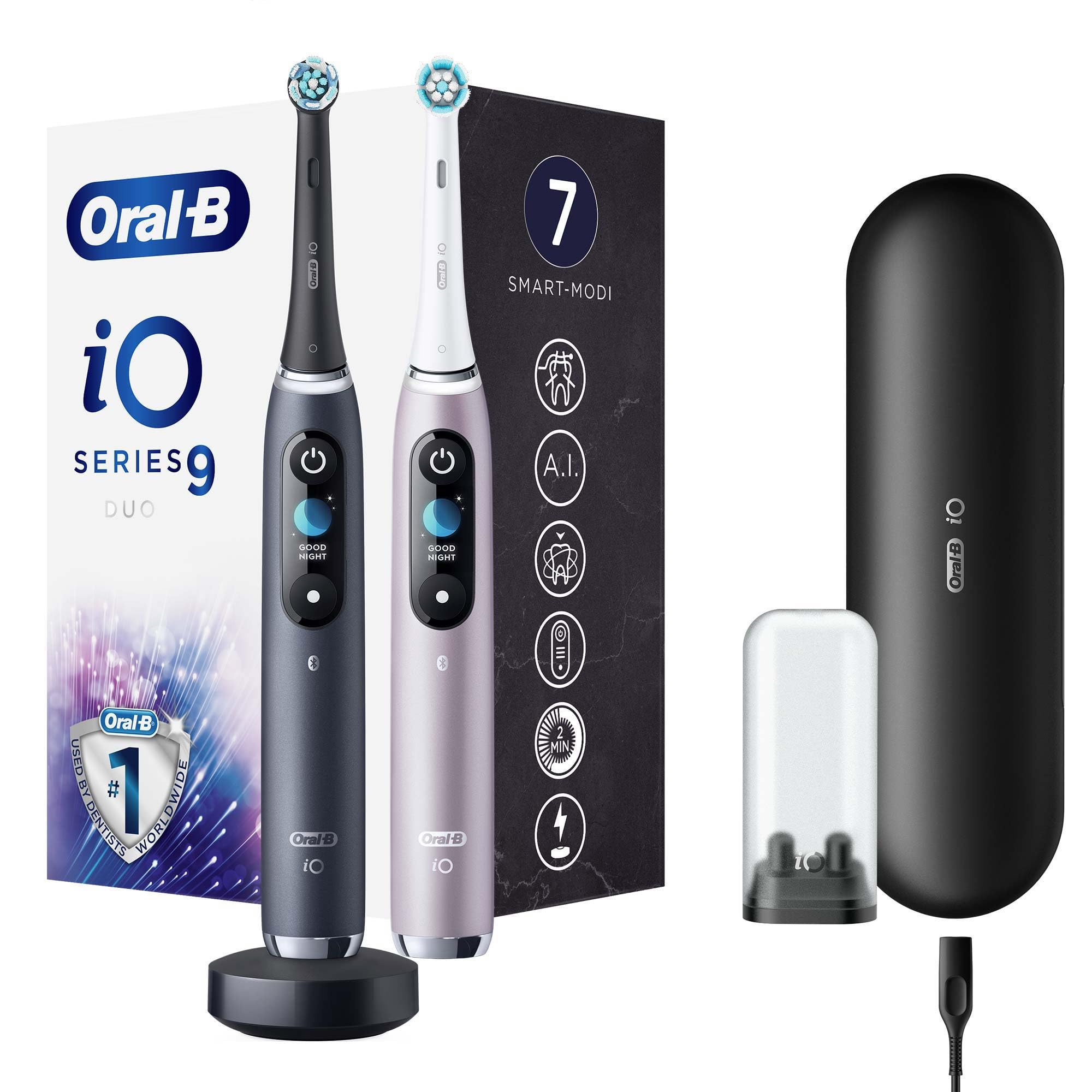 iO 9 Toothbrush con Tecnologia Magnetica e 7 modalità di Pulizia - Dettaglio