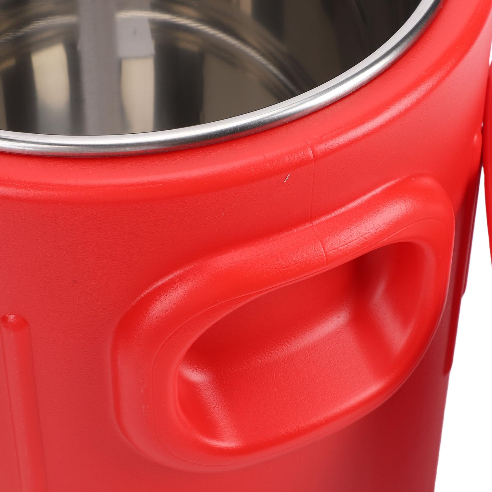 ViaGasaFamido Contenitore per Alimenti Coibentato con Guarnizione a Tenuta Stagna e Maneggevolezza Ergonomica Perfetto per i Pasti in Famiglia Secchio Portatile in Acciaio Inossidabile Rosso 20 Litri