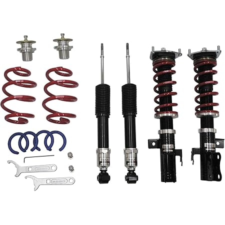 Amazon Stealth Wagon 車高調キット Subaru Vm4 Vmg レヴォーグ専用 リジットアッパーマウント 減衰力25段調整 フルタップ 全長調整式 ローダウン Pgfk Wrf001 ファイナルコネクション 車高調キット 車 バイク