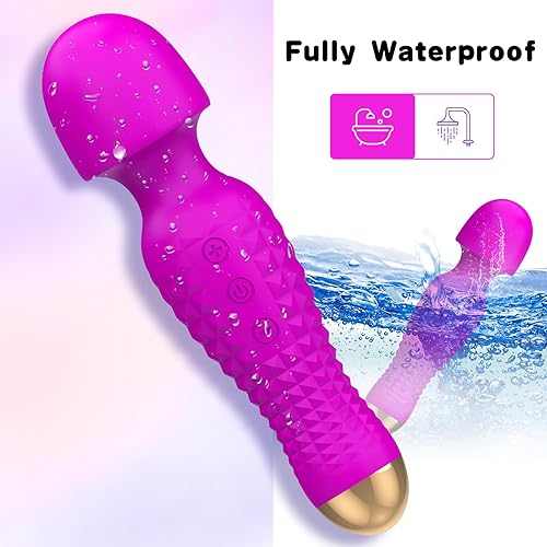 Miniatura 4 de AGGP Vibrator Wand Sex Toys for Female Clitoral Stimulation, Magic Cordless Handheld Powerful G Spot Vibrator with 12 Speed, Personal Massager Tool