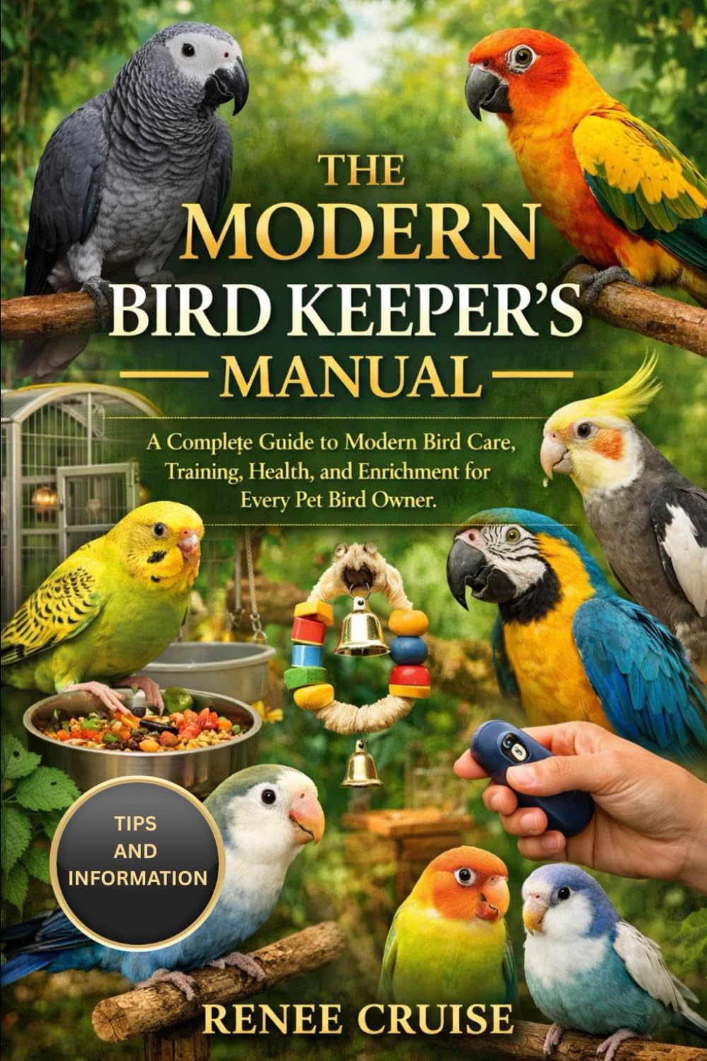 THE MODERN BIRD KEEPER’S MANUAL: A Complete Guide to Modern Bird Care, Training, Health, and Enrichment for Every Pet Bird Owner.