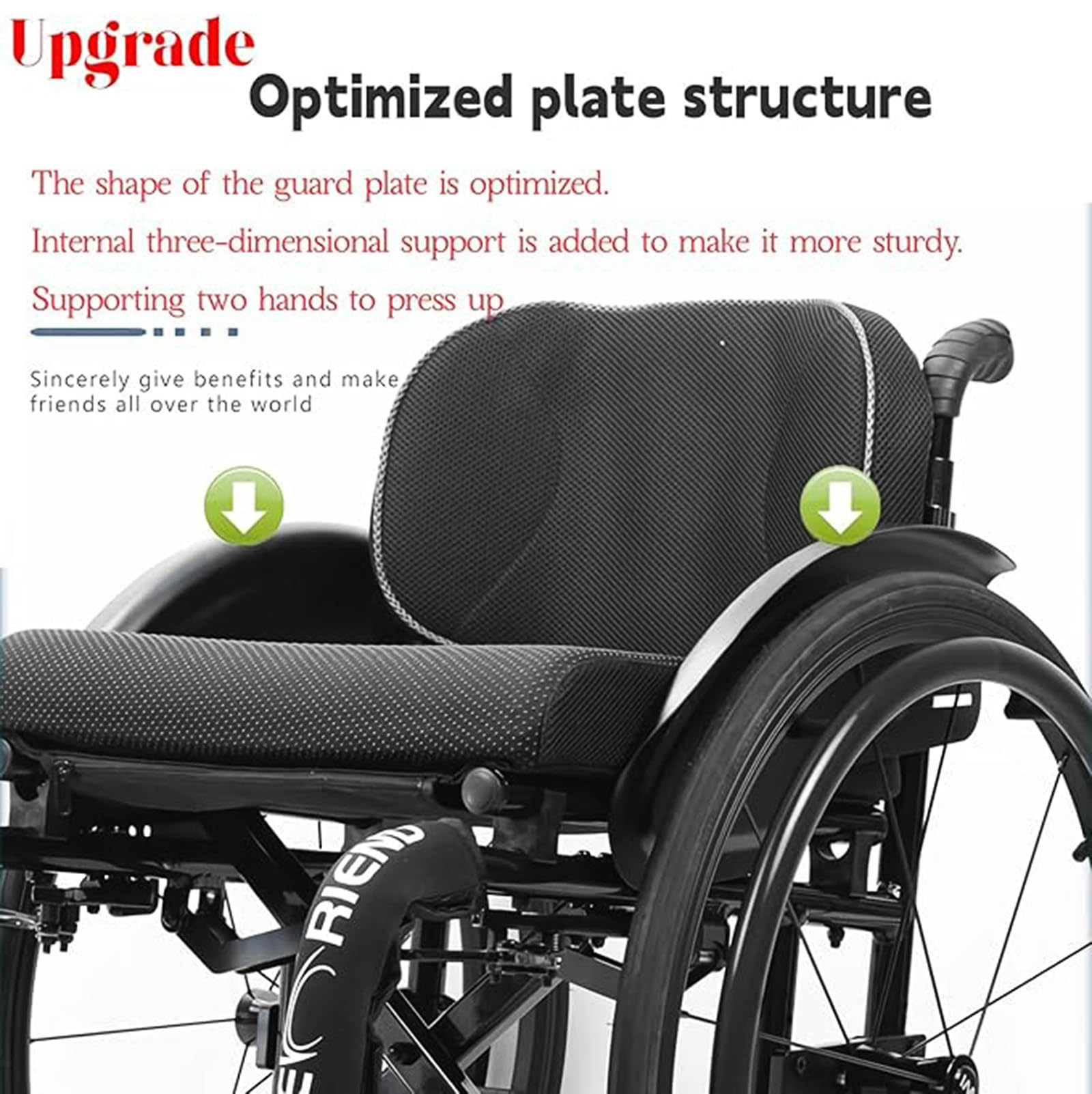 Aluminiowe lekkie wózki inwalidzkie z kółkami do szybkiego zwalniania i wygodnymi poduszkami, sportowe wózki inwalidzkie rekreacyjne dla dorosłych, przenośne składane wózki inwalidzkie, samobieżny