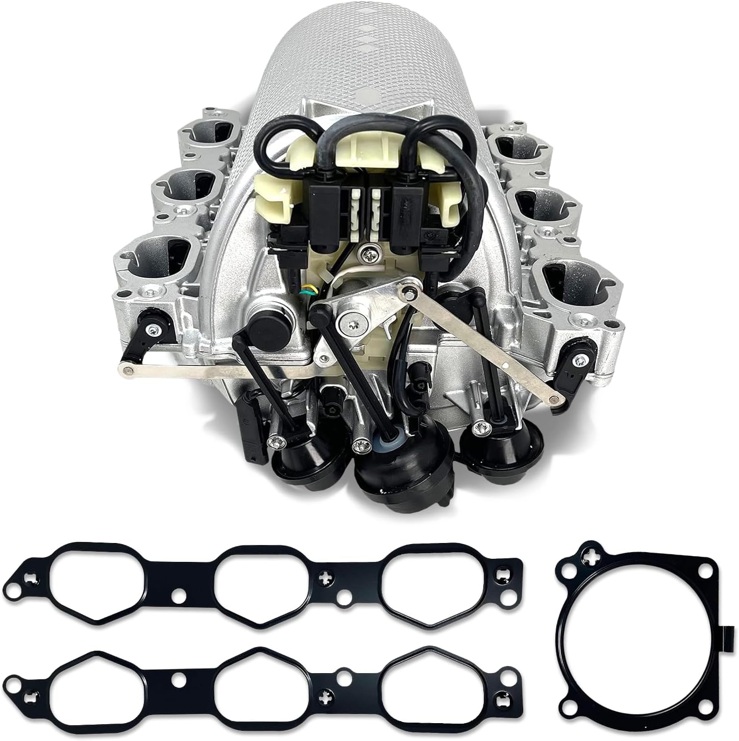 Upgraded Air Intake Manifold Kit Assembly Compatible with Mercedes-Benz C300 C350 CLS350 SLK280 ML350 R350 E350 Replaces OE# A2721402401 intake manifold 2721402401 272 140 24 01