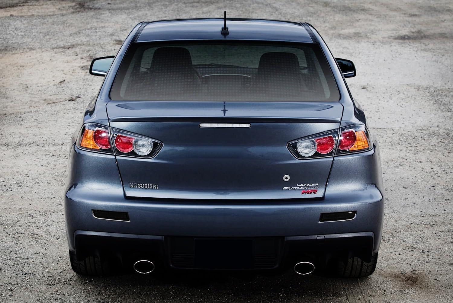 iJDMTOY Smoked Lens Rear Bumper Reflector Lenses Compatible With 2008-2016 Mitsubishi Lancer, Evolution Evo 10 X, OE-Spec LH RH Assembly